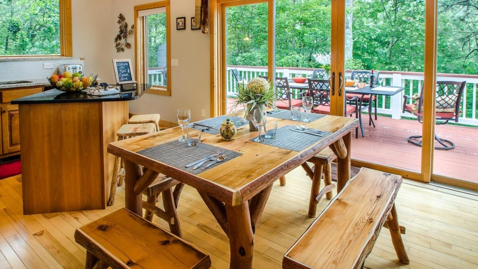 Serene Mountain And Sunset Views 3Bd Cabin Franklin Extérieur photo