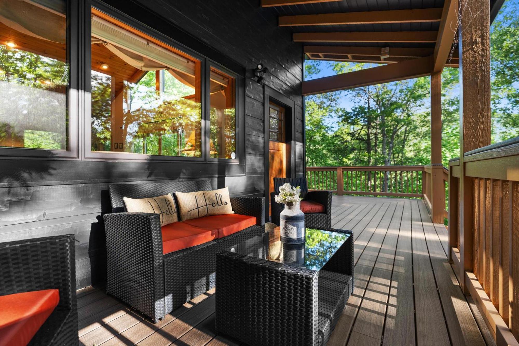 Serene Mountain And Sunset Views 3Bd Cabin Franklin Extérieur photo