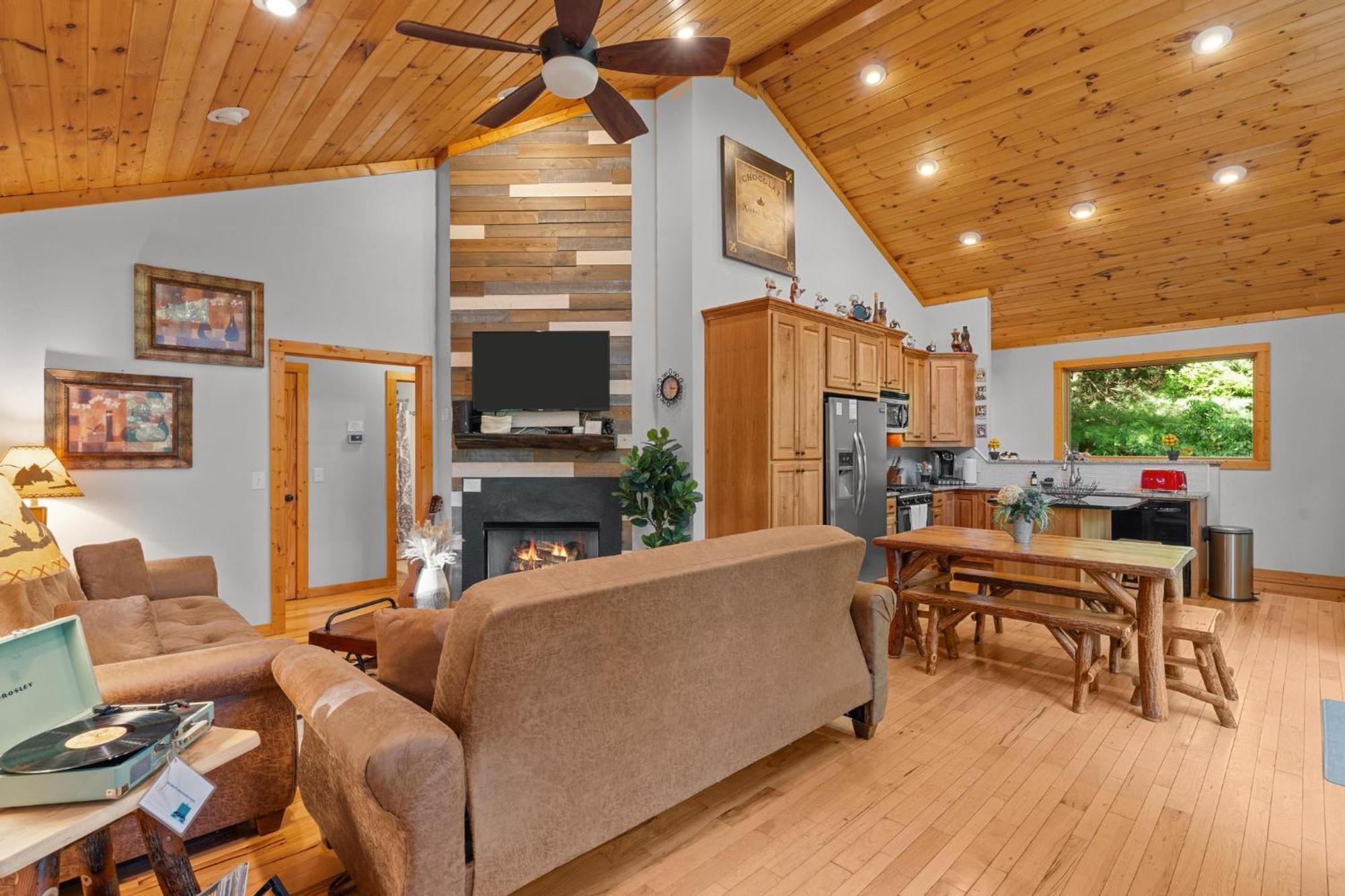 Serene Mountain And Sunset Views 3Bd Cabin Franklin Extérieur photo